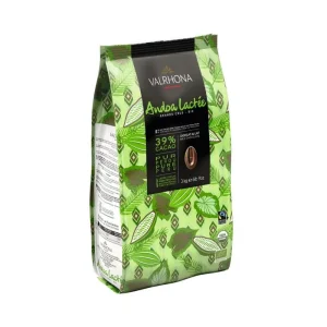 Chocolat au lait Andoa Lactée 39% Bio 3 kg