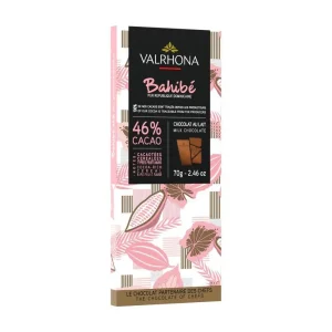 Tablette chocolat au lait Bahibe 46% - 70 g
