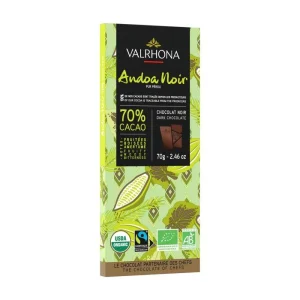 Tablette chocolat noir bio Andoa 70% - 70 g