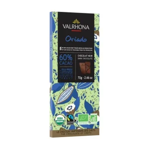 Tablette chocolat noir bio Oriado 60% - 70 g