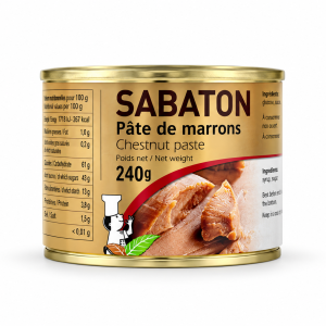 Boîte pâte de marrons 240gr